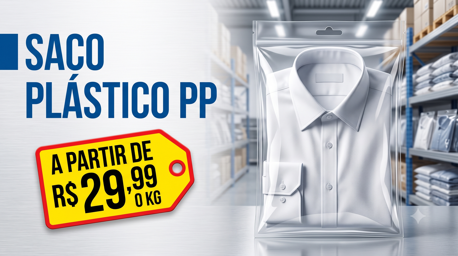 Saco plástico PP Vescoplast